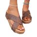 New Vintage Platform Sandals For Women Fish Bill Muffin Slippers_vogvips.com