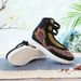 Large White Sole High Heels, Single Thick Sole, Straight Line With Buckle, Shallow Mouth Embroidered Cloth Shoes,_vogvips.com