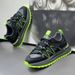 2025 New Spring Breathable White Trendy Soft Sole Mesh Sports Casual Men's Dad Shoes_vogvips.com