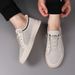 Euro Step Men's 2025 Summer Trendy Versatile Sports Sneakers Odor-Resistant Soft Sole Non-Slip Ultra-Light Breathable Casual Shoes_vogvips.com