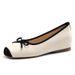 Spring Summer Flats 2026 New Fairy Style Soft Sole Round Toe Height-Increasing Women's Ballet Shoes Comfortable And_vogvips.com