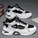 Men's Casual Sneakers With Thick Sole For Running, Breathable And Durable Round-Toe Shoes For Youth And Adults_vogvips.com
