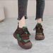Melard Autumn Winter New Fleece-Lined Women, Non-Slip Lightweight Cowhide Short Boots, Casual High-Top Large Cotton_vogvips.com