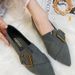 Doudou Spring And 2025 New Four Seasons Boat For Women Pointed Toe Internet Celebrity Single Flat Large Size Autumn_vogvips.com