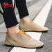 YRZL M's Summer Mesh Thin Bottom New Style Breathable Non-Slip Casual Walking Slippers Lightweight Driving Shoes For_vogvips.com