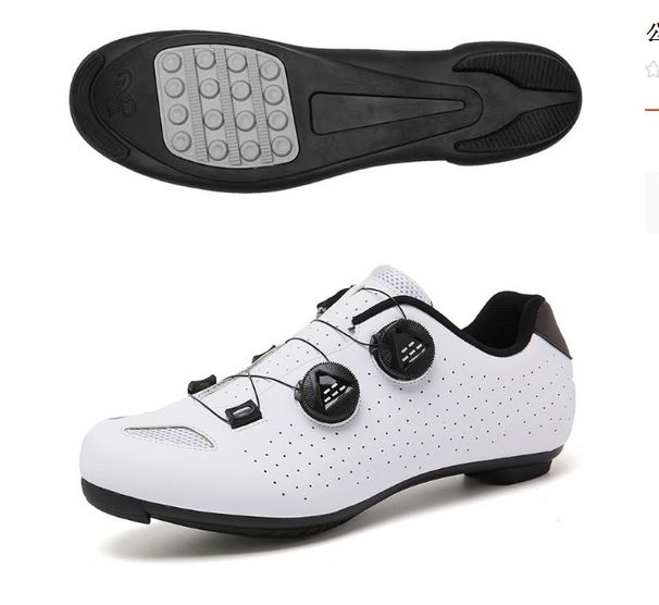 Road Bike Lock Shoes Hard Bottom Non Lock Dynamic Bike Shoes Cycling Suit Non Lock Cycling Shoes Breathable Mountain Bike Shoes_vogvips.com