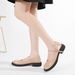 Women's Shoes Summer New Style Mary Jane Shoes With Skirts, Round Toe, New Chinese Style Comfortable Single Shoes_vogvips.com