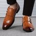 Men's new autumn and winter business casual shoes leather shoes spring and summer fashion trend business shoes_vogvips.com
