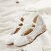 Cow Tendon Sole Low Heel Embroidered Cloth Improved Hanfu Clothing Accessories Single Shoe Dance Stage Lace Up Women's_vogvips.com
