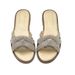 Women's Shoes New Summer Style, Fashionable And Versatile Flat Rhinestone Flip Flops, Trendy Beach And Travel Sandals, Perfect For Outdoor Wear._vogvips.com