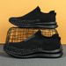 Breathable Men Casual Shoes Lightweight Outdoor Male Walking Shoes Anti-slip Men's Sneakers Slip On Flats Vulcanized Shoes 2025_vogvips.com