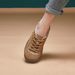 Flat Casual Women's Shoes 2025 Spring And Autumn New Versatile Walking Shoes Comfortable Breathable Non-Slip Travel Shoes For Women_vogvips.com