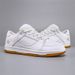 Minimalist White Leather Sneakers With Gum Sole: Timeless Style For Everyday Wear_vogvips.com