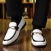 2026 Big-size Trend Fashion Slip-on Casual All-purpose Men's Leather Shoes Lazy Person's One-piece Foot-wearing Leather Shoes_vogvips.com