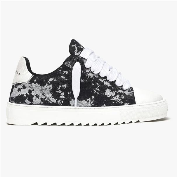 Numeris Shoes, Black Rhinestone Casual Shoes, Sneakers, Niche Luxury Style, Everyday Streetwear_vogvips.com