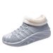 PVC waterproof fleece-lined detachable dual-use men's bag heel warm cotton shoes sports platform fashion water boots work rubber shoes_vogvips.com