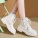 2026 Thick-Soled British Style Lace-Up Martin For Women Autumn Winter New Fashion Versatile Petite Non-Slip Short Boots_vogvips.com
