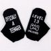 Game socks mid-tube socks casual sports cotton socks sole letter non-slip adhesive socks_vogvips.com