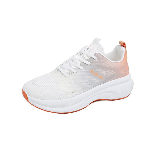 Flying Woven Shoes Sports Women's Mesh Breathable Student Casual Shoes Platform Running_vogvips.com
