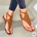 2025 Summer Women's Toe New Large Flat Sandals_vogvips.com