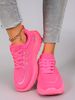 Spring And Autumn New Product Women's Candy Color Simple, Comfortable, Breathable, Wear Resistant Lace Up Sports Shoes_vogvips.com
