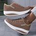 Woman's Casual Leather Swing Shoes Ladies Moccasins Breathable Women Platform Sneakers Zapatos Mujer_vogvips.com