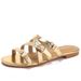 Fashionable Casual Flat Round-toe Slip-on Women, Suitable For Summer Outdoor Travel Seaside, Simple And Versatile_vogvips.com