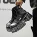 Trendy Men's Thick-soled Personalized Martin Boots Increase Height In Spring Men's Boots Fried Street Personalized High-top Leather Boots_vogvips.com