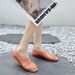 Flat Red Jelly Transparent PVC Women's 2025 New Summer Hollow Sandals, Fishnet Shoes, Single Shoes_vogvips.com