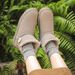 New Autumn Winter Women's Cowhide Snow Boots Short Tube Cotton Bread Shoes Cute Non-slip Thickened_vogvips.com
