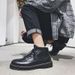 European Warm Series British Style Martin Boots For Men, Summer Versatile Mid-Top Casual Black Short Boots, Korean Version Trendy Waterproof_vogvips.com