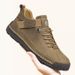 Cross-border Bestseller: Large Size Trendy Shoes, Outdoor Workwear, Vintage Stitching, Mid-high Top, Fashionable Casual_vogvips.com