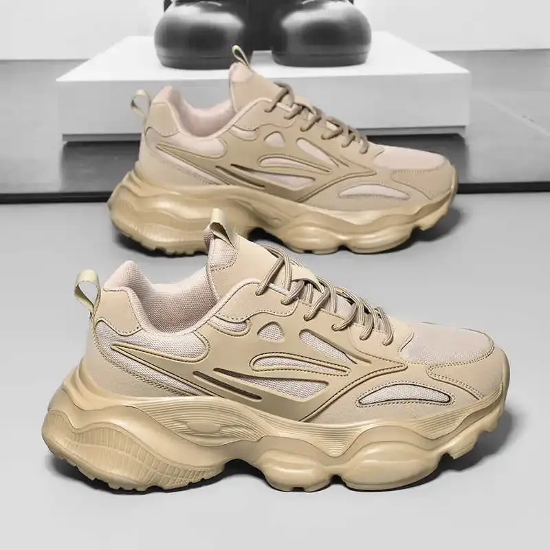 Hiphop Lace Up Sneakers Size 48 To 50 Man Heels Elegant Man Sneakers Shoes Wedding Evening Dresses Sports School Tenise_vogvips.com