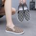 Women's Shoes Spring And Autumn Breathable Non Slip Student Shoes One Step Flat Versatile Fashion Casual Women's Shoes_vogvips.com