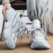 Dad Men's Autumn Breathable Casual Trend All Match Thick Soles Increase Non-slip Youth Sports Fashion Shoes_vogvips.com