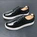 New Men's Shoes With Bowknot, Trendy British Style Slip-On Loafers_vogvips.com