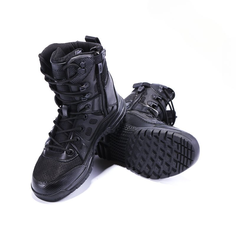 Tactical Boots Combat Boots Black Tiger Autumn And Winter Combat Boots Combat Boots Canvas Breathable High Top Combat_vogvips.com