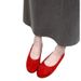 Ballet Flats Flat Heels, Versatile Women, 2026 New Vintage Style, Shallow Slip-on Shoes With Bow For Commuting_vogvips.com