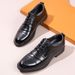 Leather Spring New Trend Formal Business Wedding Genuine Leather Breathable Casual Men's Shoes Fashionable British_vogvips.com