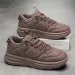 Red Men's Winter Down Cloth Waterproof Bread Casual Shoes Sneakers_vogvips.com