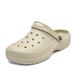 Men's Breathable EVA Clogs – Outdoor Garden & Beach Shoes With Toe Protection (White/Grey/Black/Khaki)_vogvips.com