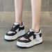 Women S Summer Mesh Breathable Thick Bottom White Shoes Tide_vogvips.com