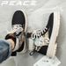 European Warm Series High-top Autumn Winter New Korean Style Bear Work Motorcycle Men's Shoes Outdoor Leather Height-increasing Boots_vogvips.com