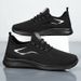 2024 Autumn Men's Fashion Leisure Outdoor Sports Transparent Mesh Running Shoes_vogvips.com