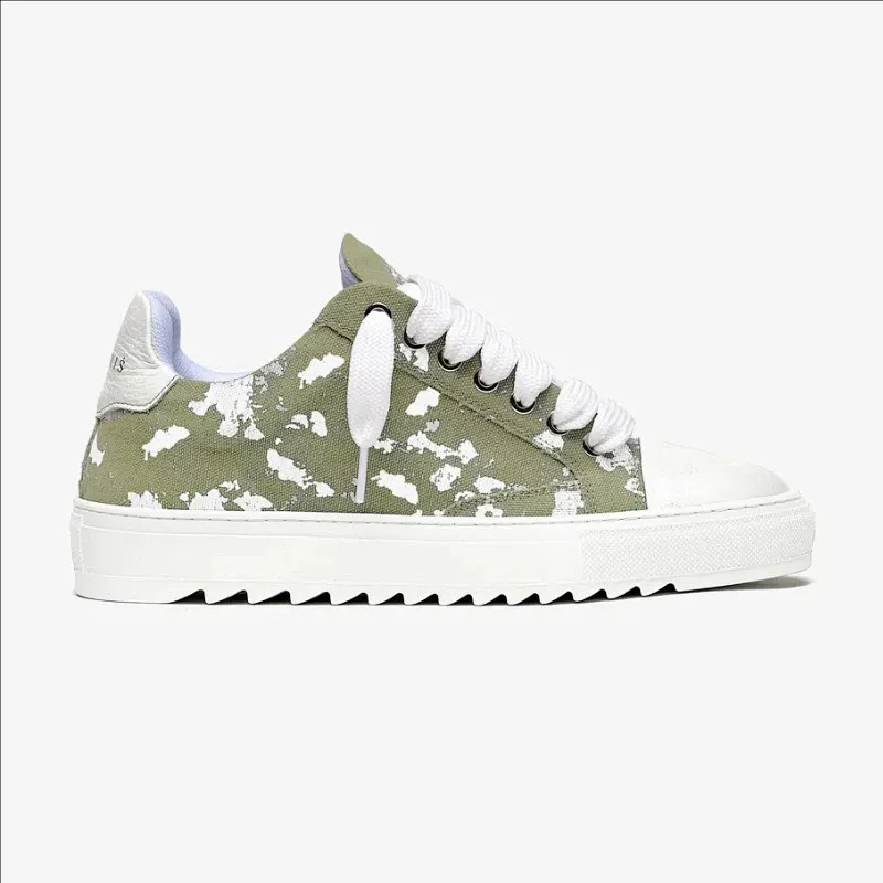 NUMERIS Casual Sneakers - Trendy Graffiti Print Air Force 1 Inspired Shoes (European Streetwear Edition)_vogvips.com