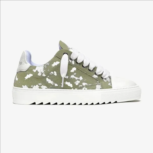 NUMERIS Casual Sneakers - Trendy Graffiti Print Air Force 1 Inspired Shoes (European Streetwear Edition)_vogvips.com