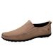 Casual Men's Leather Shoes Lazy Shoes Driving Shoes_vogvips.com