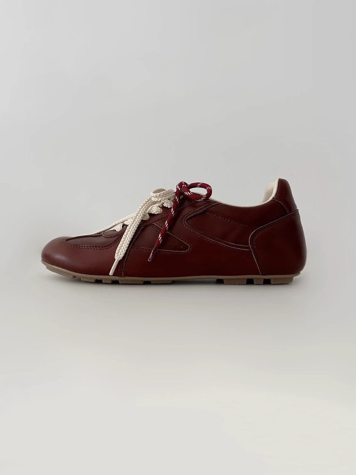 Vintage Two-Tone Lace-Up Ballet Sneakers For Women & Men – Retro-Inspired Suede Training Shoes With Hidden Wedge Sole, Casual Comfort_vogvips.com
