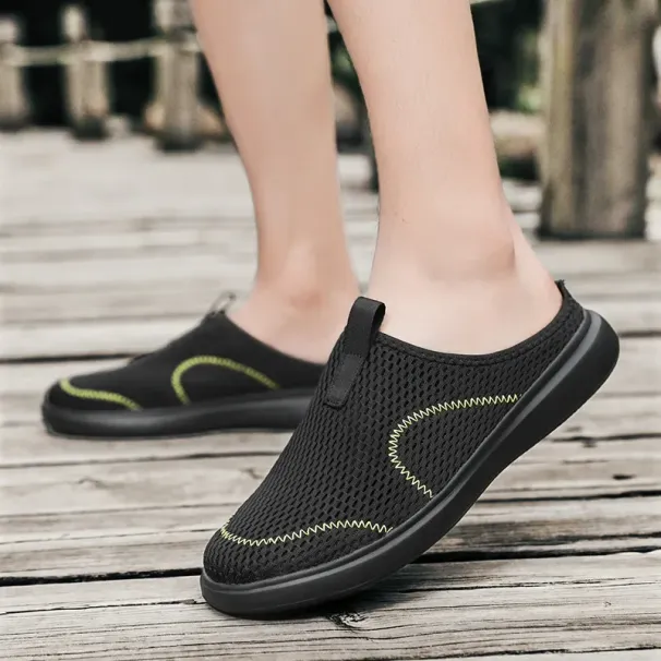 2024 Hombre Sneaker Soft Indoor Home Slides Man Non-slip Summer Outdoor Beach Sandals Flip Flops Male Footwear Big Size_vogvips.com
