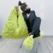 Women's Shoes New Wool Slippers Tote Bag Imitation Wool Water Long Wool Millennial Hot Girl Y2K Wool Bag Set_vogvips.com